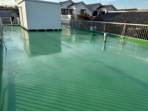 屋上防水・雨樋交換工事